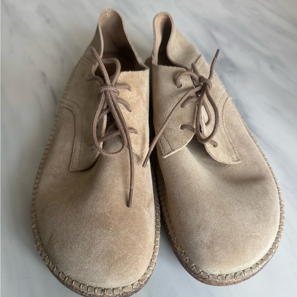 Tan Suede Men's Birkenstock Shoes / Loafers (103)